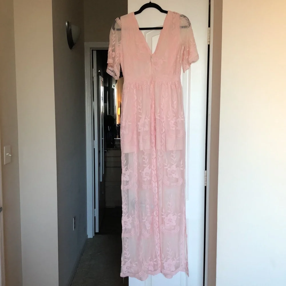 Ash Rose Crochet Lace Dress - Picture 6 of 8